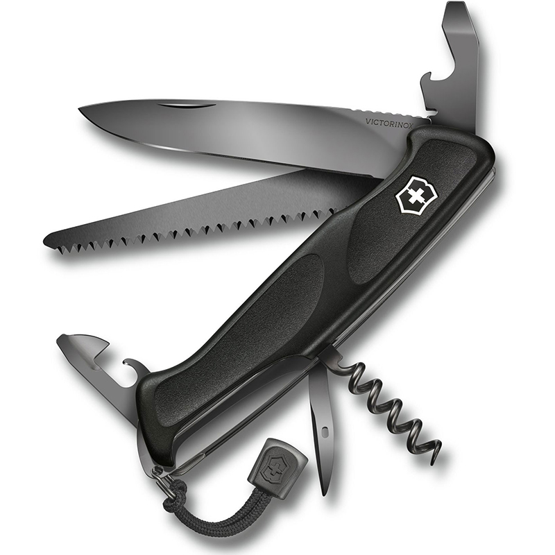 VICTORINOX 0.9563.C31P - RangerGrip 55 ONYX Black nůž