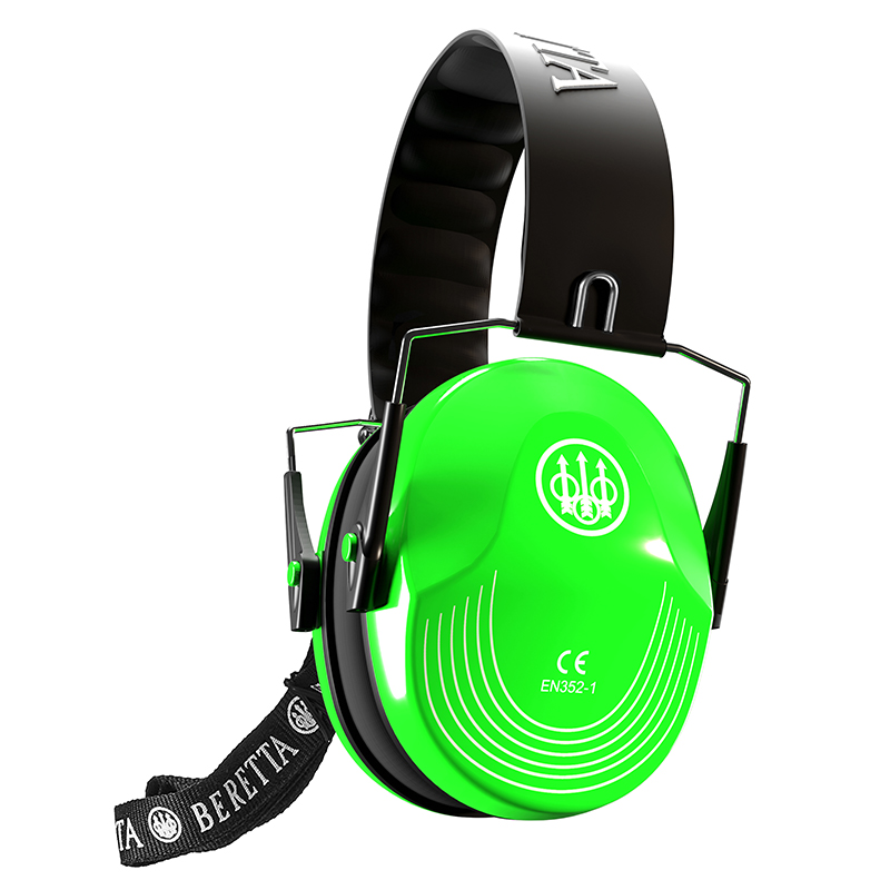 Beretta sluchátka - Green Fluo