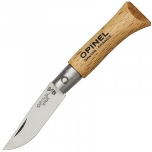 Opinel N02 Inox Beech 001070