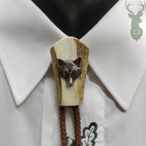 Myslivecká kravata Bolo - Liška hnědá