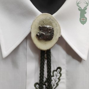 Myslivecká kravata Bolo - Divočák