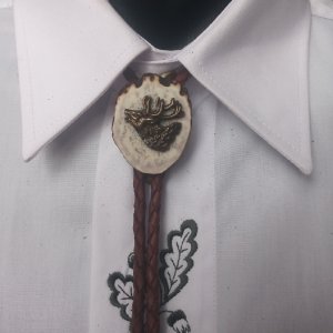 Myslivecká kravata Bolo - Exclusive Jelen X