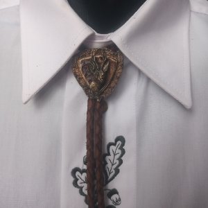 Myslivecká kravata Bolo - Exclusive Srnec V