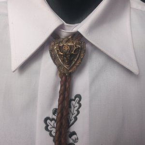 Myslivecká kravata Bolo - Hubertus V