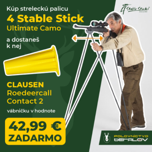 Střelecká hůl 4StableSticks Ultimate Camo