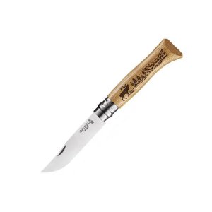 Opinel VRI N°08 Inox Animalia Deer 002332 nůž