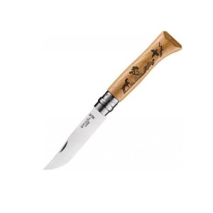 Opinel VRI N°08 Inox Animalia Dog 002335 nůž