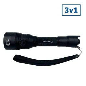 LunaVision 3v1 (Přísvit 850 nm LASER + 940 nm LASER + 1000 lm baterka)