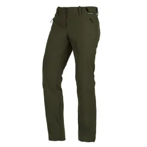 Northfinder KATY dámské softshellové kalhoty - dark green