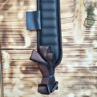 MOULDED-PAD SLING-Black neoprene-řemen na pušku bez poutka