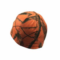 Fleece Beanie čepice - Realtree Ap Camo Hd Orange