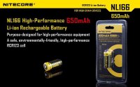 RCR123A Li-ion battery 650mAh