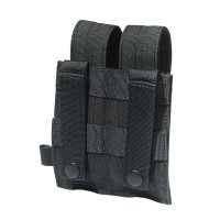 Grip-Tac Molle pouzdro na dvojitý zásobník Black