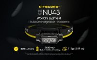 Nitecore NU43 - Svítilna čelovka