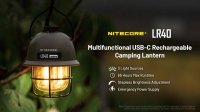 Nitecore LR40 Green - Svítilna zelená