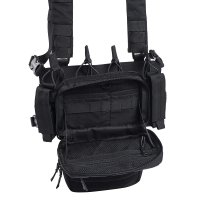 Tactical Chest Rig - taktický nosič - Black