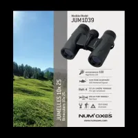 NUM´AXES JUM 1039  10x25 dalekohled - black