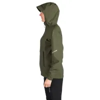 CORI dámská softshellová bunda - dark green