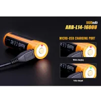 Dobíjecí USB-C baterie Fenix ​​14500 ARB-L14-1600U
