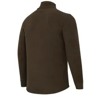 HP Logo Full Zip Fleece mikina - Brown Bark