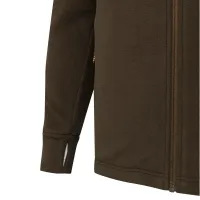 HP Logo Full Zip Fleece mikina - Brown Bark