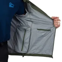 Northfinder NORTHKITPRO1 - Pánská nepromokavá bunda darkgreen