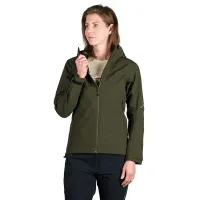 Northfinder TIFFANI dámská softshellová bunda - dark green