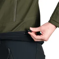 Northfinder TIFFANI dámská softshellová bunda - dark green