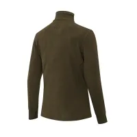 HP Logo Full Zip Fleece dámská mikina - Green Moss