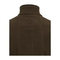 HP Logo Full Zip Fleece dámská mikina - Brown Bark