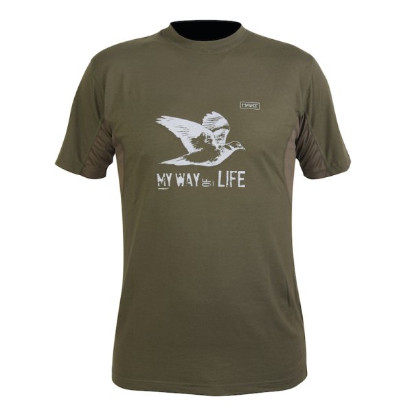 BRANDED T-SHIRT RINGDOVE - holub hřivnáč - tričko