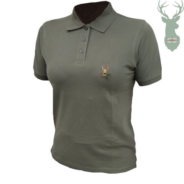Dámské polo tričko - srnec