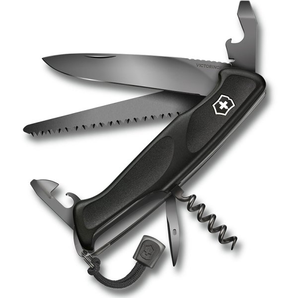 VICTORINOX 0.9563.C31P - RangerGrip 55 ONYX Black nůž