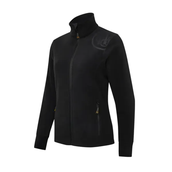 HP Logo Full Zip Fleece dámská mikina - Black