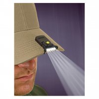 CYCLOPS lampa na kšiltovku MICRO green