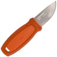 Morakniv Eldris Neck Knife Burnt Orange with Fire Starter Kit Stainless 13502