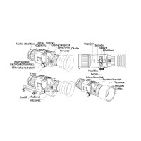 Hikmicro Thunder TH35 - zaměřovač s termovizí